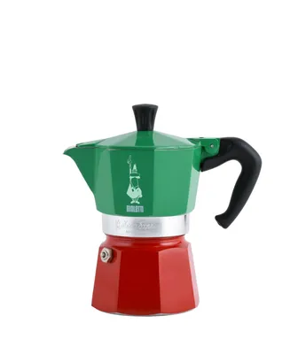 Bialetti Moka Express 130 Ml 3 Cups Tricolore Coffeemaker