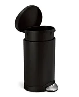 simplehuman 6 Liter Semiround Step Trash Can