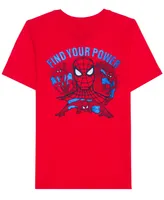 Hybrid Big Boys Find Your Spider Short Sleeve Graphic T-shirt