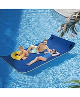 Homcom 10' x 5' Floating Water Mat, 3-Layer Swimming Pool Float Ultimate Super