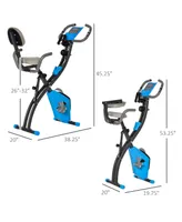 Soozier Stationary and Recumbent Stationary Bike for Full Body Workouts,