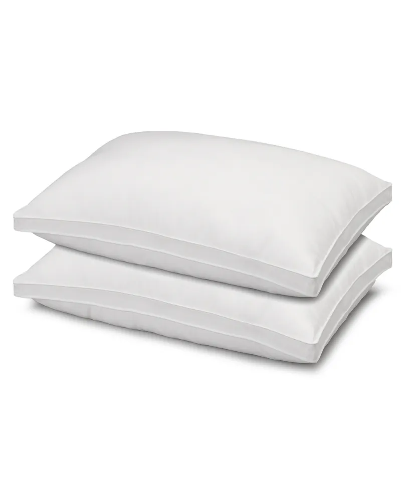 Ella Jayne Gussetted Soft Plush Down Alternative Stomach Sleeper Pillow, Standard