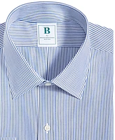 B by Brooks Brothers Men's Regular Fit Non-Iron Bengal Stripe Dress Shirt