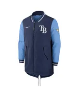 Men's Nike Navy Tampa Bay Rays Dugout Performance Full-Zip Jacket