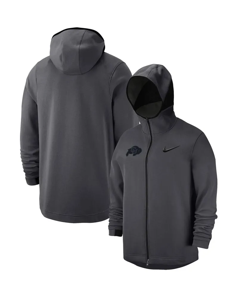 Men's Nike Anthracite Colorado Buffaloes Tonal Showtime Full-Zip Hoodie Jacket