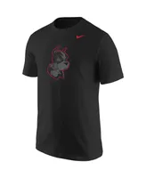 Men's Nike Black Boston University Logo Color Pop T-shirt