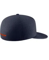 Men's Nike Navy Syracuse Orange Aero True Baseball Performance Fitted Hat