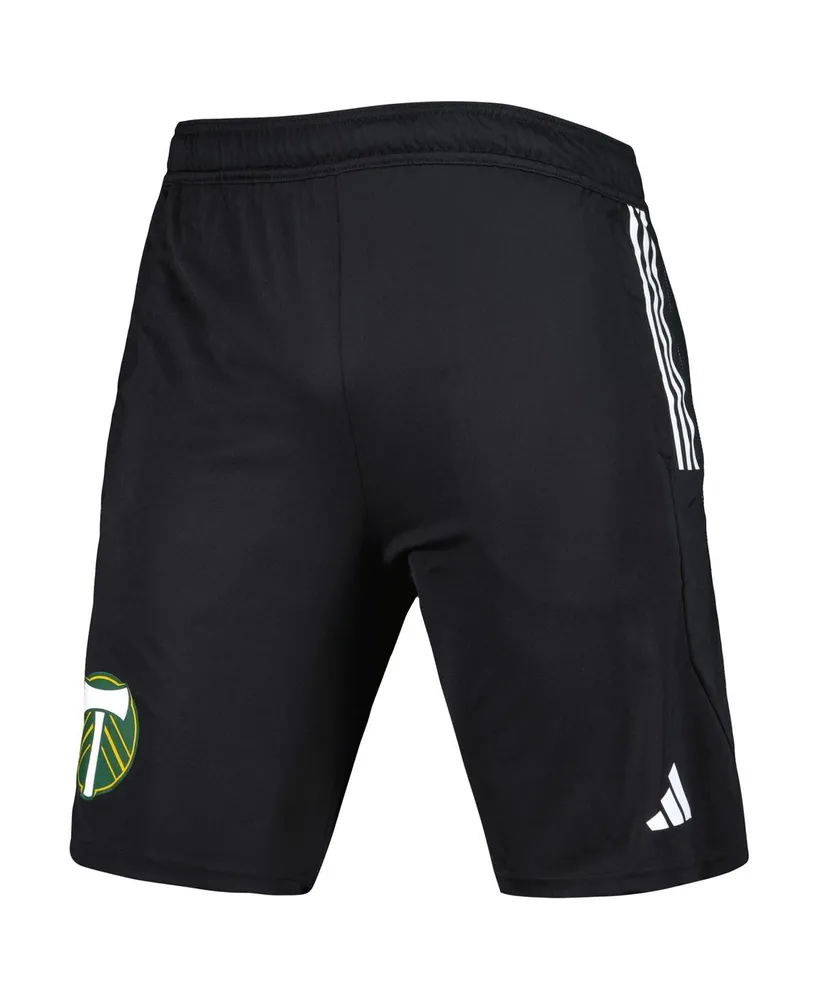 Men's adidas Black Portland Timbers 2023 On-Field Aeroready Training Shorts