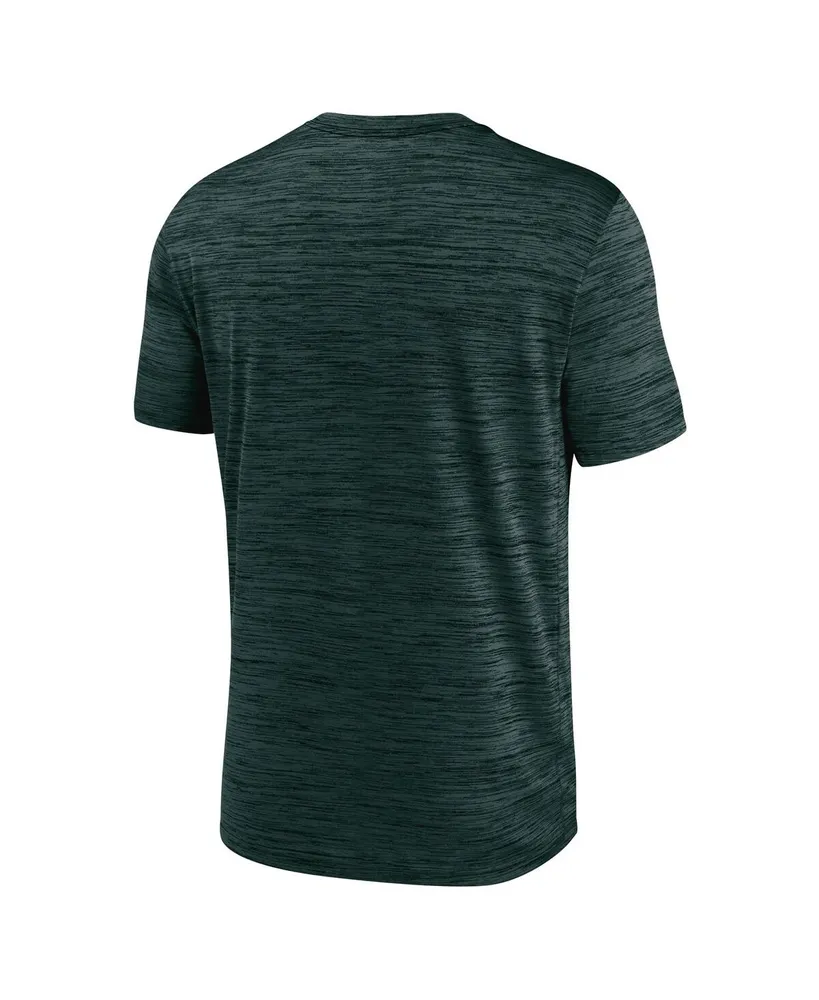 Men's Nike Green Colorado Rockies City Connect Velocity Practice Performance T-shirt