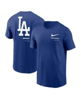 Men's Nike Royal Los Angeles Dodgers Over the Shoulder T-shirt