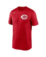 Men's Nike Red Cincinnati Reds New Legend Wordmark T-shirt