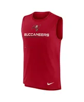 Men's Nike Red Tampa Bay Buccaneers Muscle Trainer Tank Top