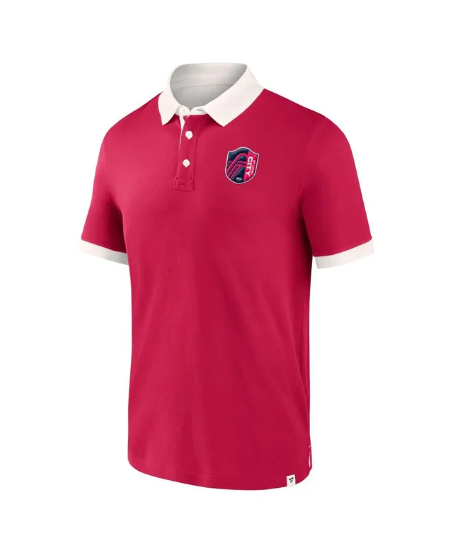 Men's Fanatics Branded Red Washington Nationals Winning Streak Polo