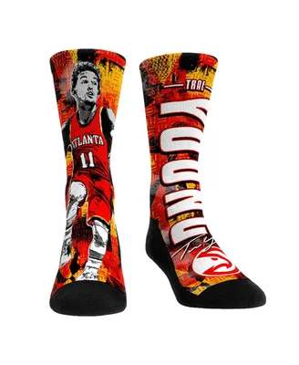 Men's and Women's Rock 'Em Socks Trae Young Atlanta Hawks Big Player Crew