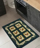 D Style Vertes Kitchen VRT4 1'8" x 2'6" Area Rug