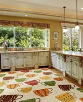 D Style Vertes Kitchen VRT15 2'6" x 3'10" Area Rug