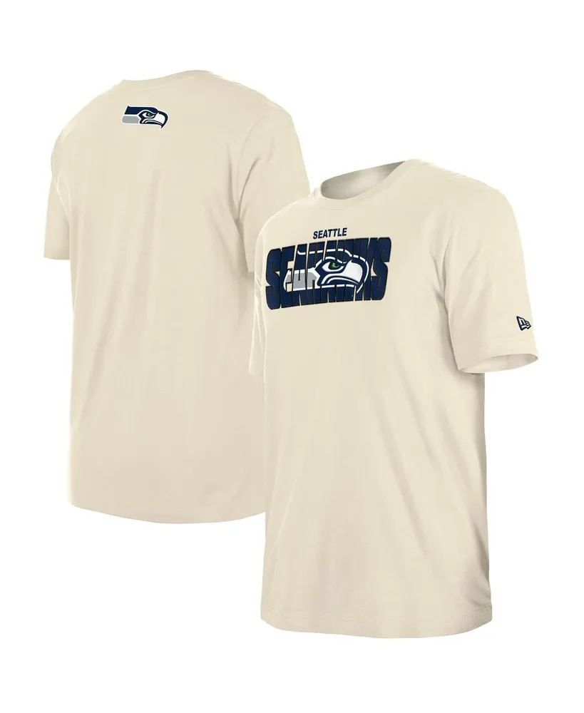 New Era NFL Jersey Inspired Seattle Seahawks Short Sleeve T-Shirt Blue L Man