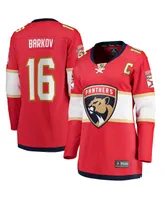 Women's Fanatics Aleksander Barkov Red Florida Panthers Home Captain Premier Breakaway Player Jersey