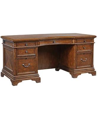 Hawthorne 66" Curved Exec Desk