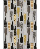 D Style Vertes Kitchen Vrt12 Area Rug