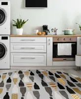 D Style Vertes Kitchen Vrt12 Area Rug