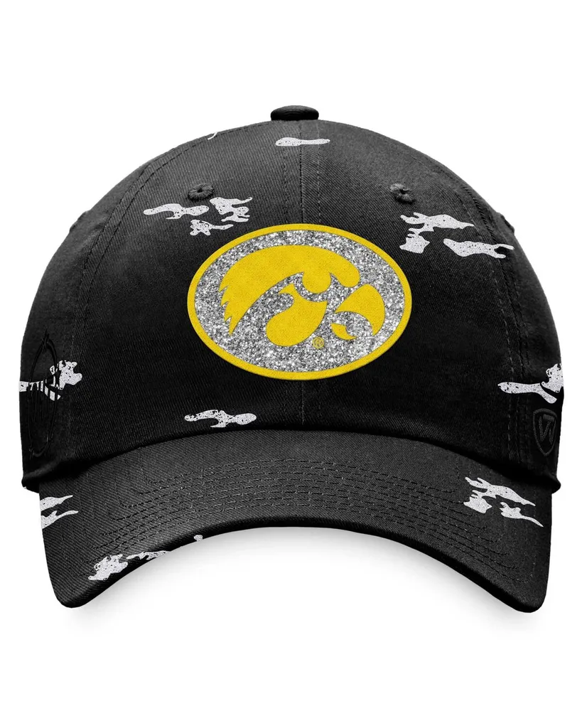 Women's Top of the World Black Iowa Hawkeyes Oht Military-Inspired Appreciation Betty Adjustable Hat