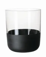 Villeroy & Boch Manufacture Rock Double Old Fashioned Glasses, Set of 4