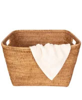 Saboga Home Family Basket with Cutout Handle