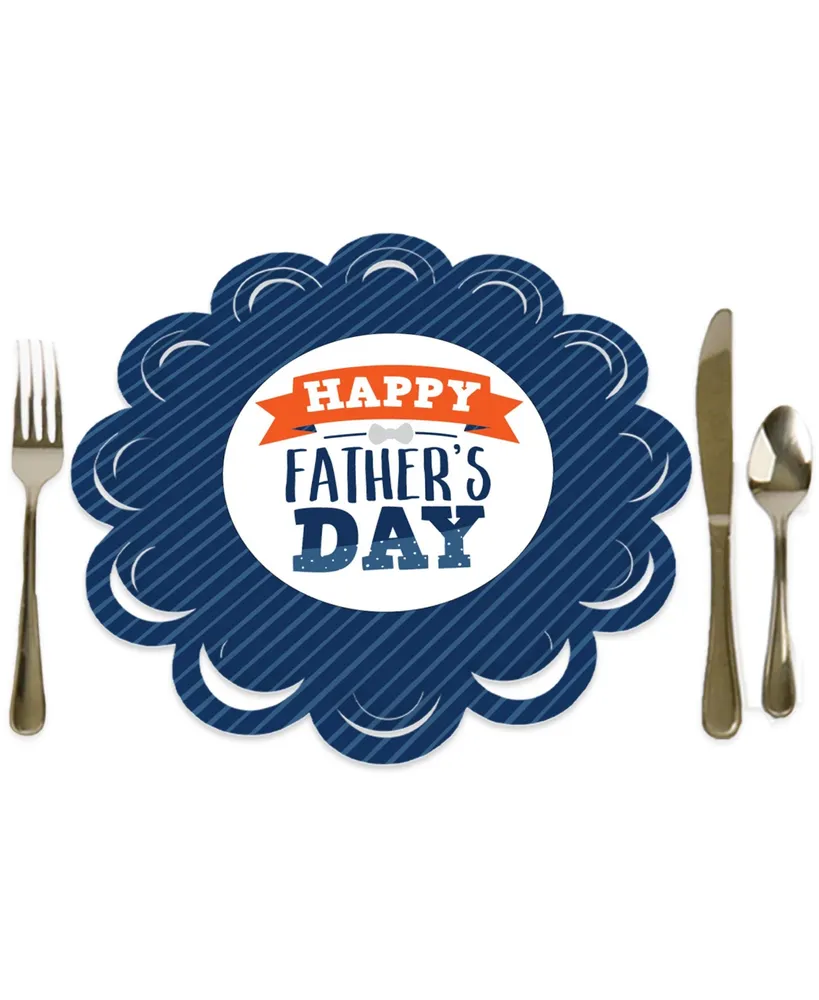 Big Dot Of Happiness Happy Father S Day We Love Dad Party Decorations Paper Chargers Place 12 Ct Hawthorn Mall
