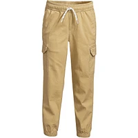 Lands' End Boys Iron Knee Stretch Cargo Jogger Pants