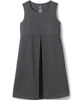 Lands' End Big Girls Ponte Pleat Jumper Top of Knee