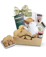 Alder Creek Gift Baskets Tea Tray 9 Piece Gift Basket