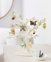 Lenox Butterfly Meadow Ornament and Tree Set, 10-Piece