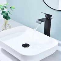Simplie Fun Waterfall Spout Bathroom Faucet