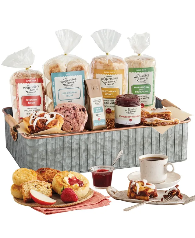 English Muffin Sampler Basket by Wolfermans