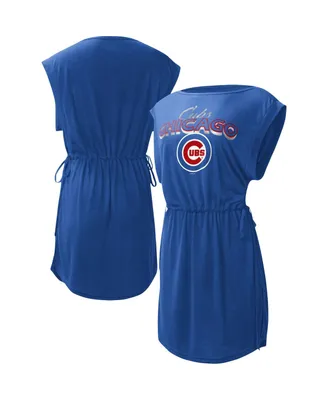 Chicago Cubs G-III 4Her by Carl Banks Women's Game Over Maxi Dress - Royal