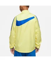 Men's Nike Yellow Club America Academy Awf Raglan Full-Zip Jacket