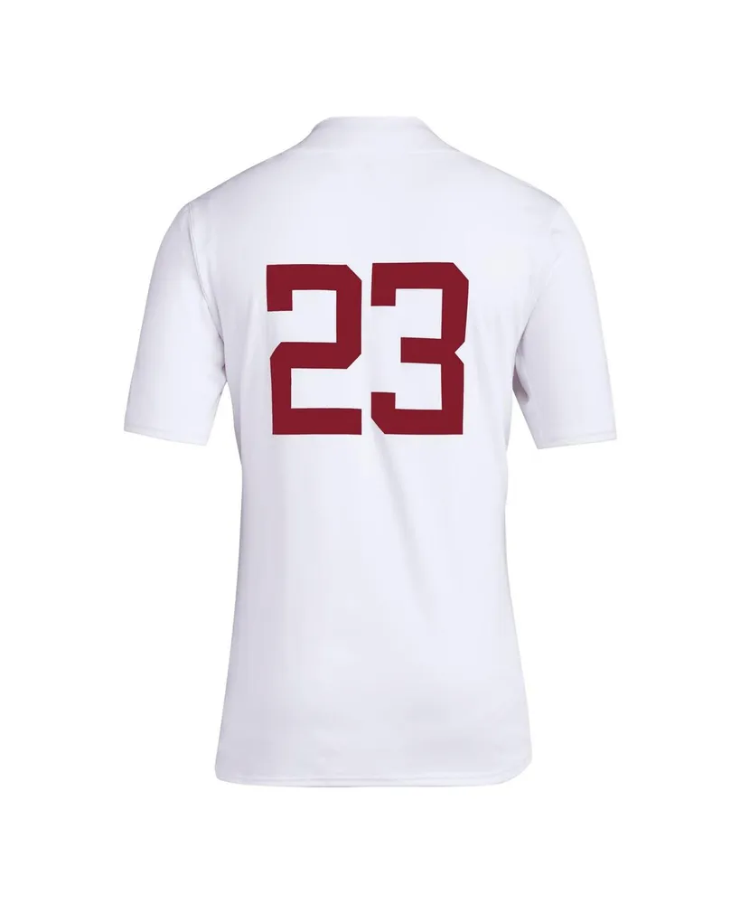Men's adidas #23 White Nc State Wolfpack Team Baseball Jersey