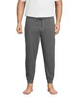 Lands' End Big & Tall Knit Jersey Sleep Jogger