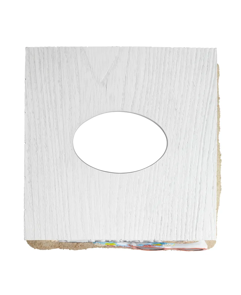 Avanti Beach Mode Flip-Flop Motif Resin Tissue Box Cover