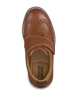 Johnston & Murphy Little Boys Holden Wingtip Leather Shoes