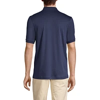 Lands' End Big & Tall Short Sleeve Cotton Supima Polo Shirt
