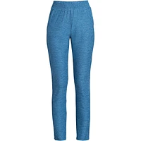 Lands' End Women's Tall Active High Rise Soft Performance Refined Tapered Ankle Pants