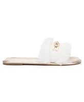 Women's Valentina Furry Slides