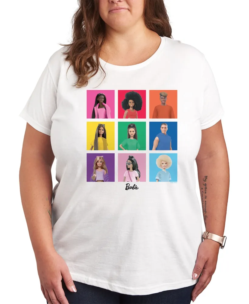 Hybrid Apparel Trendy Plus Barbie Pride Graphic T-shirt