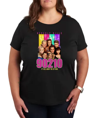 Hybrid Apparel Trendy Plus 90210 Graphic T-shirt