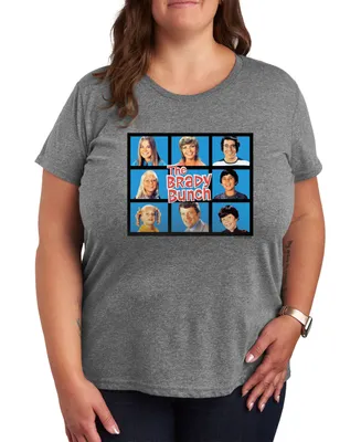 Hybrid Apparel Trendy Plus Abc The Brady Bunch Graphic T-shirt