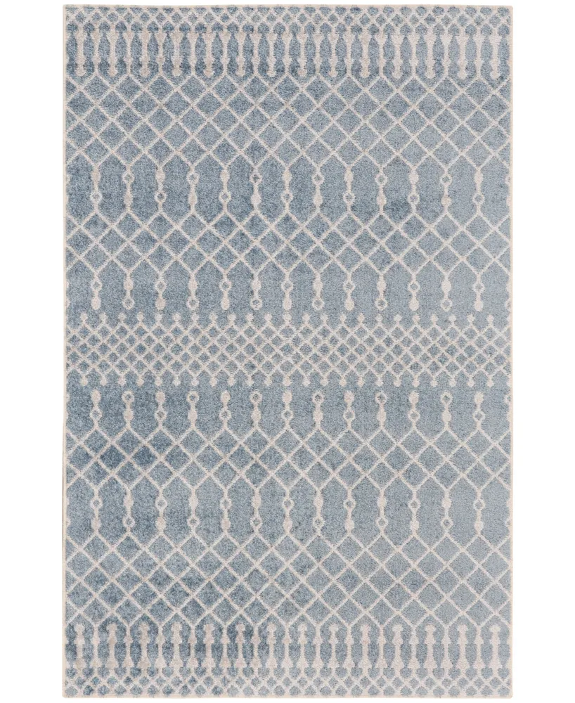 Nourison Home Astra Machine Washable ASW10 5'3" x 7' Area Rug