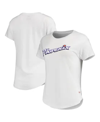 Women's Sportiqe White Phoenix Mercury Tri-Blend T-shirt