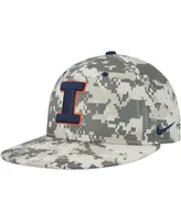 Men's Nike Camo Illinois Fighting Illini Aero True Baseball Performance Fitted Hat